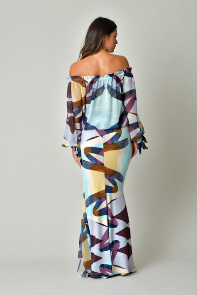 Haut TANGO-Jupe IRIS imp lilas