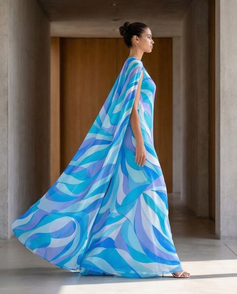 Robe OPERA Imp bleu