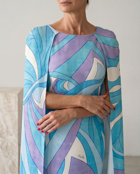 Robe OPERA Imp bleu