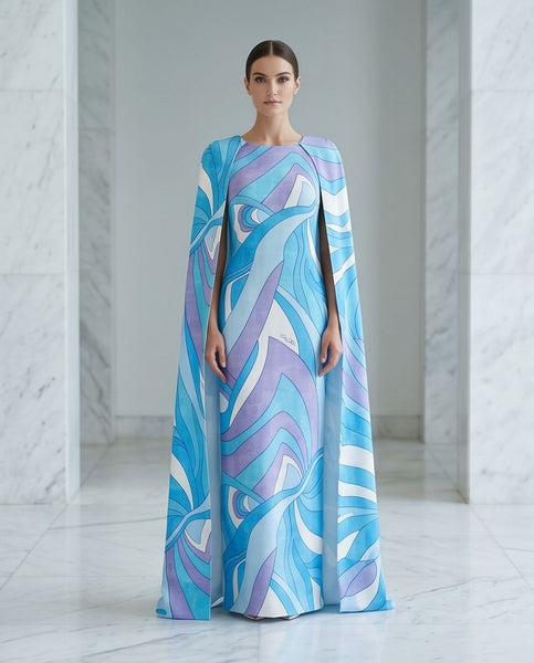 Robe OPERA Imp bleu
