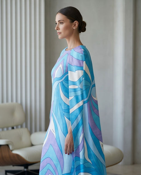 Robe OPERA Imp bleu