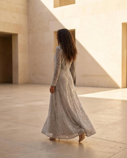 Robe SANTA Argenté