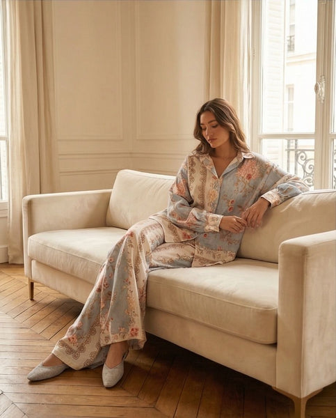 Chemise LISEBET-Pantalon LILA