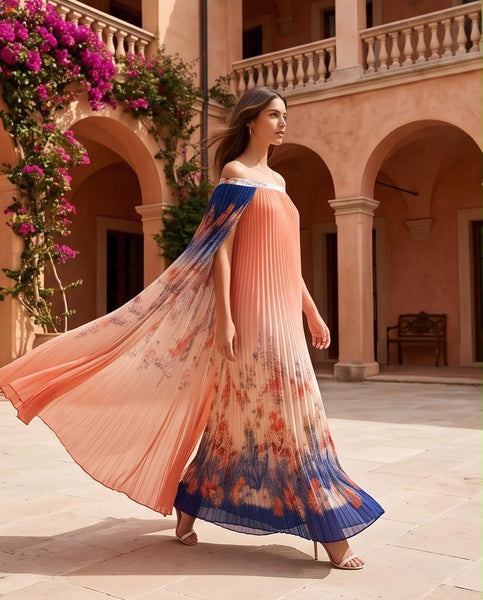 Robe CROISIERE IMP BLEU