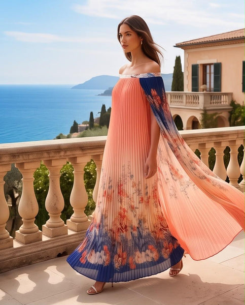 Robe CROISIERE IMP BLEU