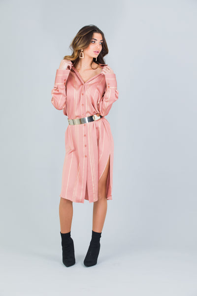 Robe CONFIDENCE - Vieux Rose