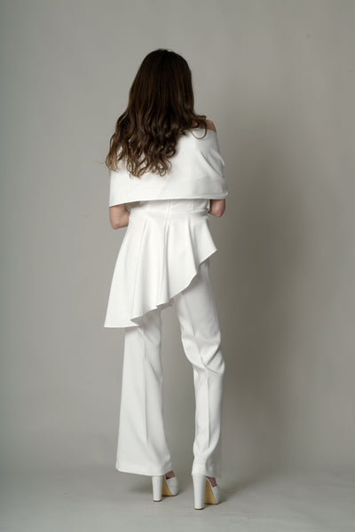 Haut DEBORAH - Pantalon ONYX écru