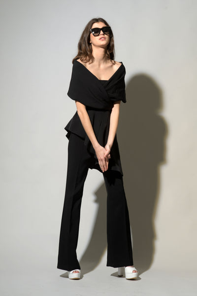 Haut DEBORAH - Pantalon ONYX noir