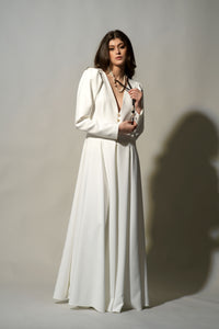 Manteau VANESSA - Pantalon ONYX écru