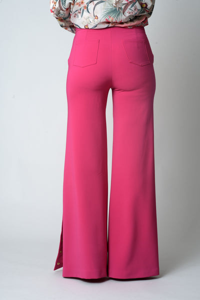 Tunique LAURA imp 191 -Pantalon ELISE Fushia